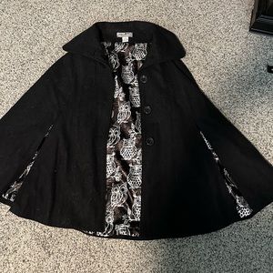 Steve Madden Cape Jacket in Gray